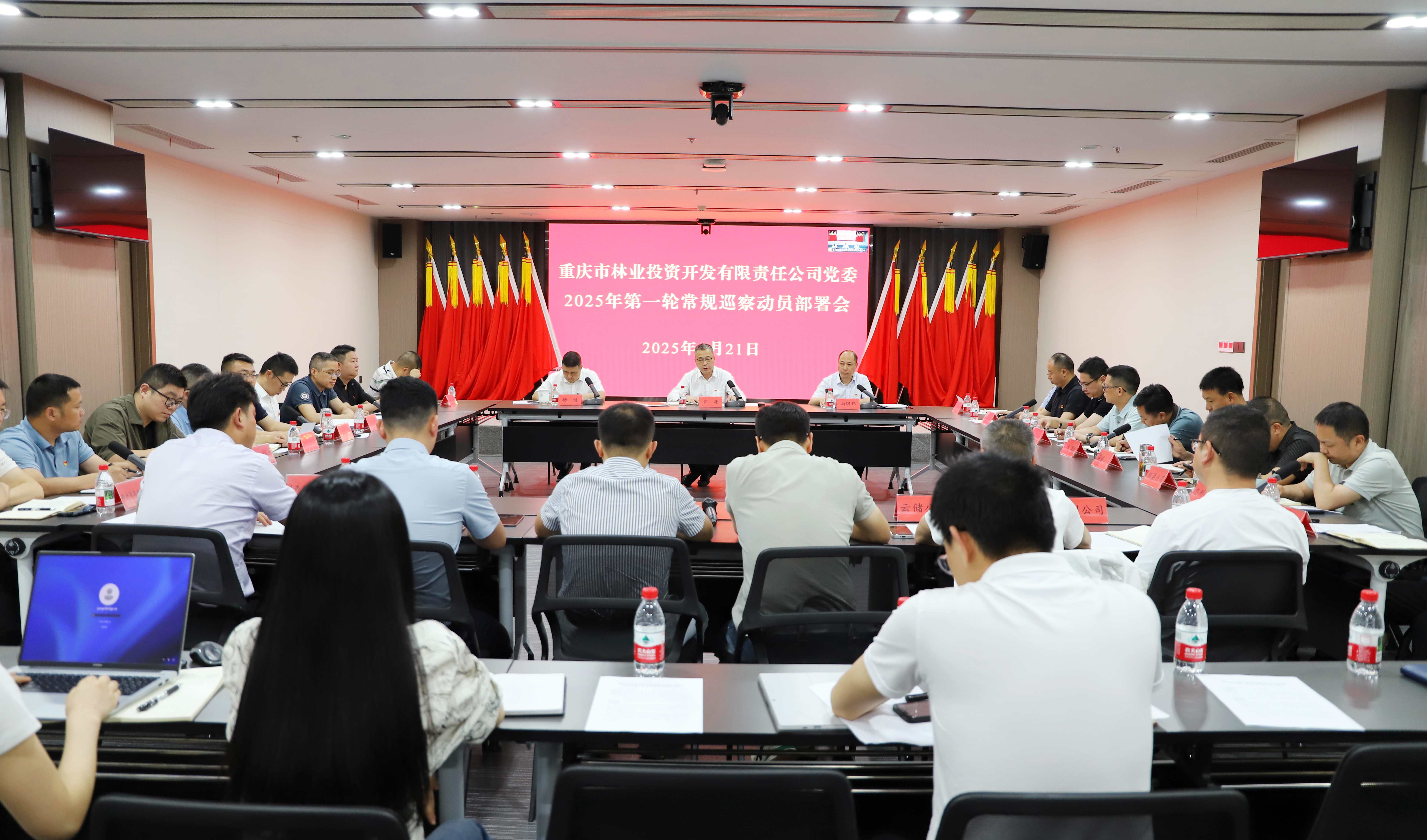 重庆林投公司党委召开2025年第一轮常规巡察动员部署会